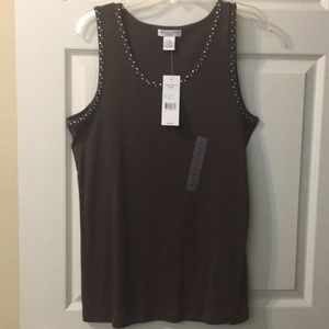 Women’s cute Top or undershirt, with silver beads!